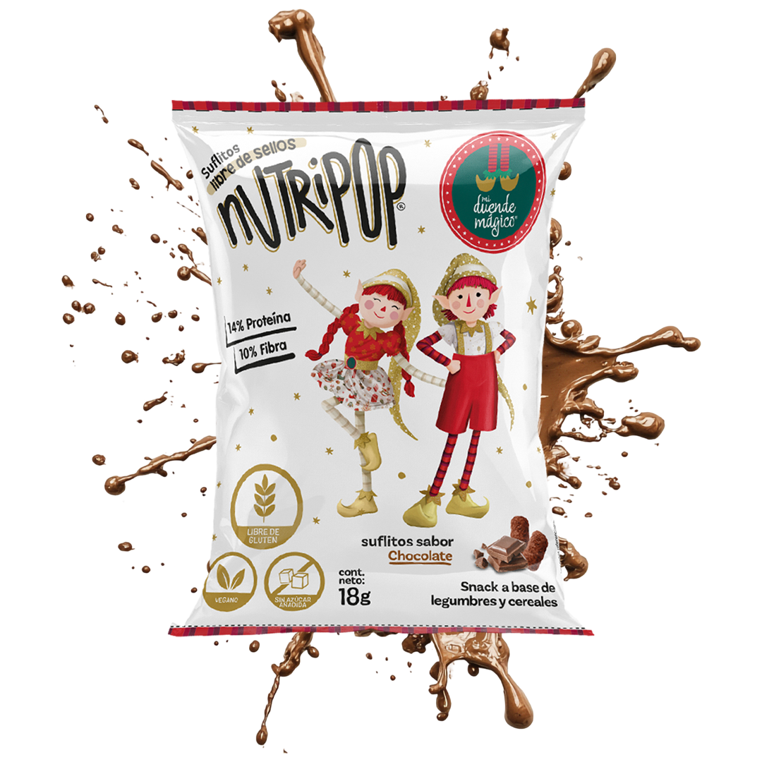 Suflitos Sabor Chocolate Duende Mágico 20grs (24 unidades)