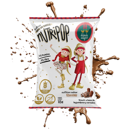 Suflitos Sabor Chocolate Duende Mágico 20grs (24 unidades)