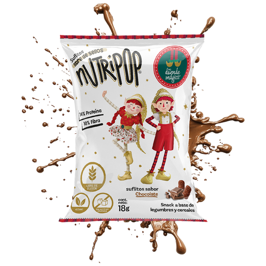 Suflitos Sabor Chocolate Duende Mágico 20grs (24 unidades)