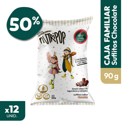 Suflitos Familiar Sabor Chocolate Duende Mágico (20 unidades)