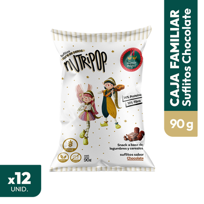 Suflitos Familiar Sabor Chocolate Duende Mágico (20 unidades)