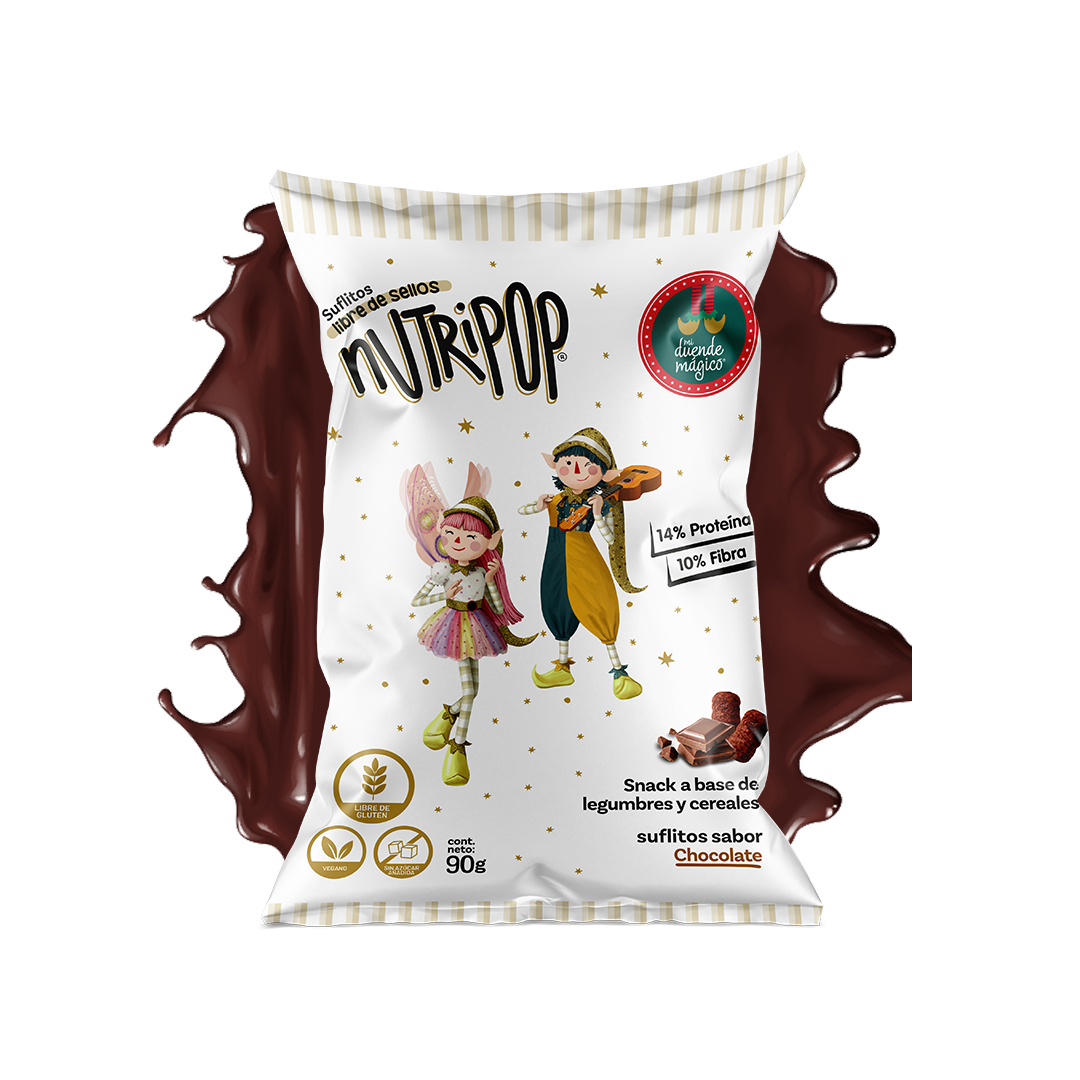 Suflitos Familiar Sabor Chocolate Duende Mágico (20 unidades)