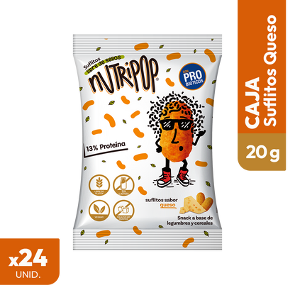 Suflitos Sabor Queso 20 grs (24 unidades)
