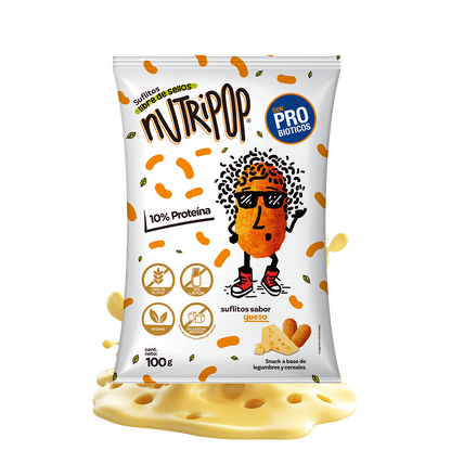 Suflitos Sabor Queso 100 grs (12 unidades)