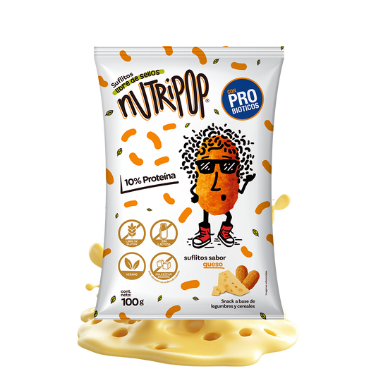 Suflitos Sabor Queso 100 grs (12 unidades)