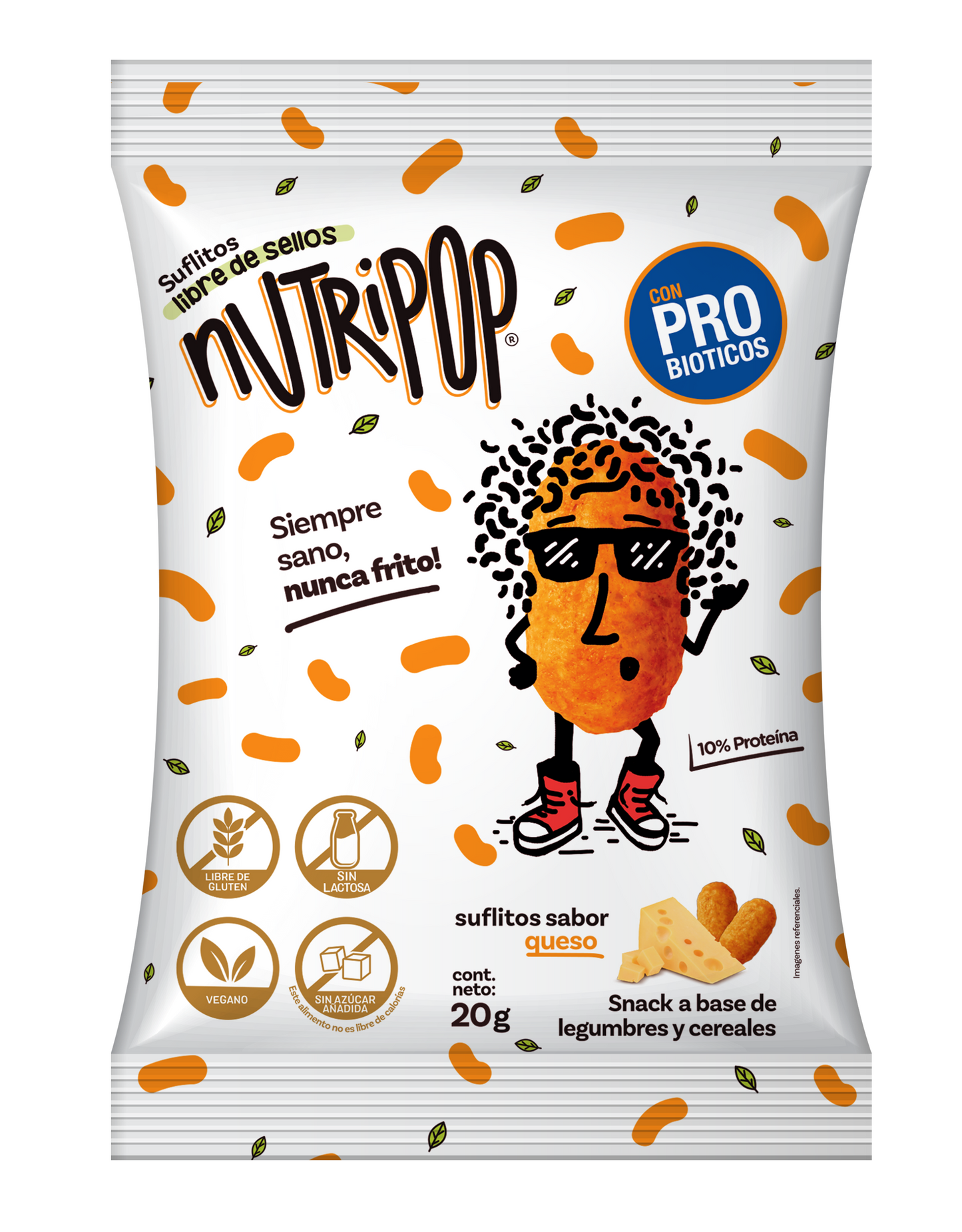 20% DESCUENTO NUTRIPOP QUESO INDIVIDUAL 24 u!!!